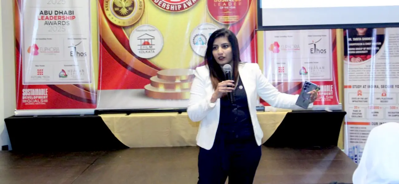 Abu Dhabi Leadership Awards 2025 - Ashish Patel Speech