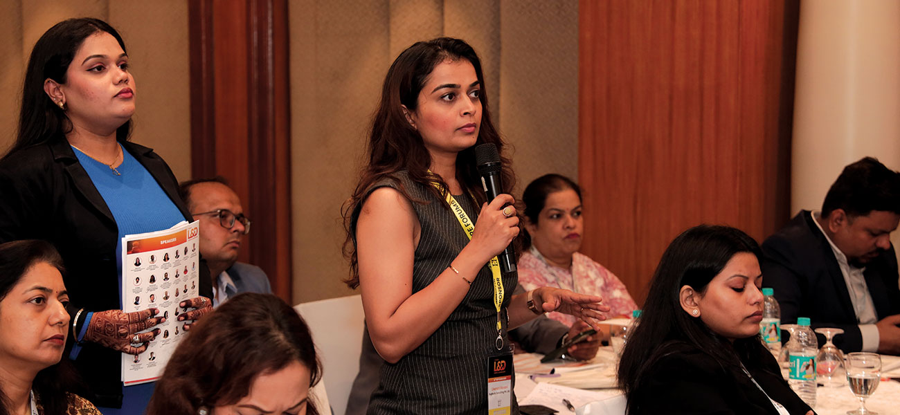Chndni Raavani Taking Questions at L&D Summit and Awards 2025 Mumbai